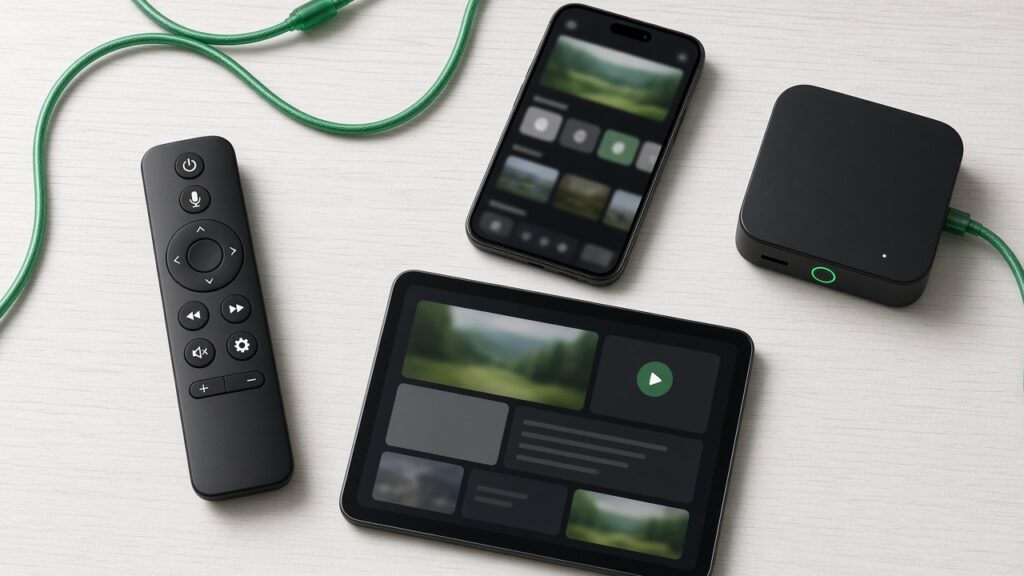 Firestick, phone, tablet and Android TV box for IPTV setup